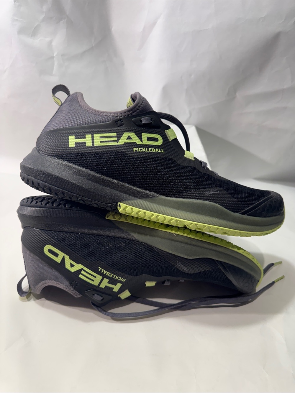 HEAD Motion Pro Pickleball Men’s Shoes Size 11.5 Black Lime Green Court new